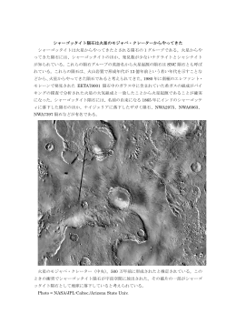 シャーゴッタイト隕石は火星のモジャベ・クレーターからやってきた シャー
