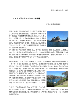 （2）シドニープロモーション