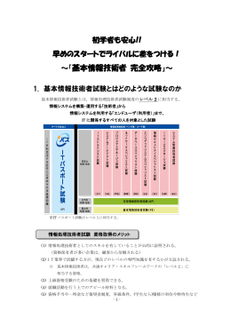 ～「基本情報技術者 完全攻略」～