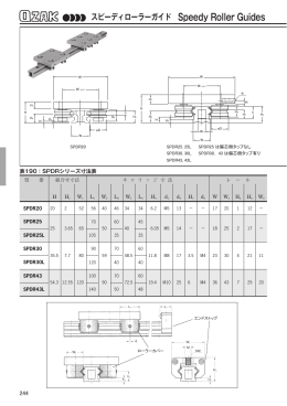 スピーディローラーガイド Speedy Roller Guides