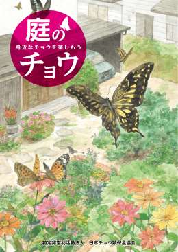 庭のチョウ 身近なチョウを楽しもう