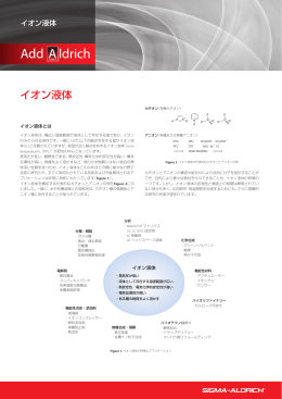 イオン液体カタログ - Sigma
