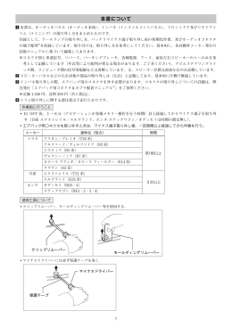 目次と本文一部 - 自動車公論社