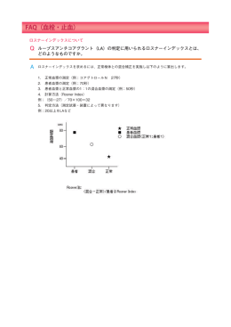 ロスナーインデックスについて