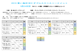 2015 5月MIX結果