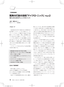 驚異の打抜き技術「マイクロ・ニック」