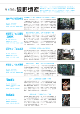 鱒 沢四社・愛宕神社 鱒 沢四社・お水神様