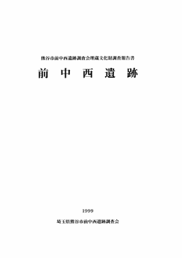前中西遺跡