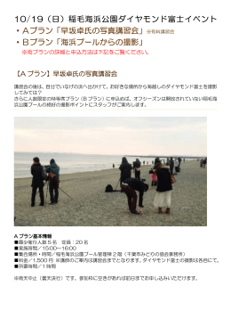 稲毛海浜公園ダイヤモンド富士イベント