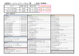 全国地ビールフェスティバルin一関 [ 前売り券情報 ]