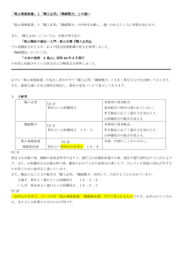 「乾山楽焼秘書」と「陶工必用」「陶磁製方」との違い 「乾山楽焼秘書」と