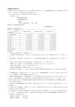 港湾管理者以外の者の料金変更（PDF: 99KB）