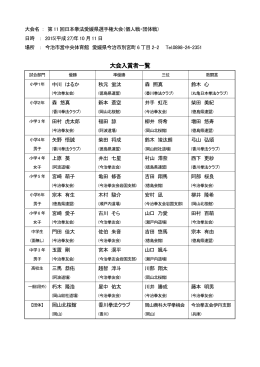 第11回日本拳法愛媛県選手権大会