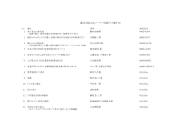 蔵本分館文芸コーナー図書リスト(9月分）