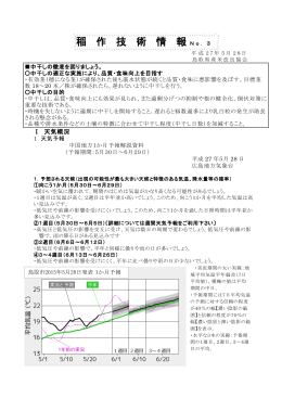 稲 作 技 術 情 報