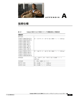 付録 - Cisco
