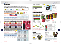 P76-77 ロープ、プルージックコード、グローブ>PDFを見る