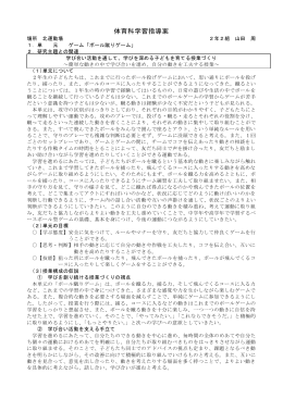 授業① 2年 ボール蹴りゲーム