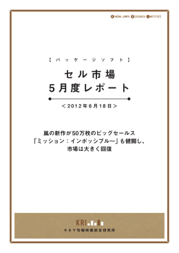 セル市場 5 月度レポート
