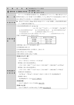 対 策 の 内 容 乾燥機排気ダクトの断熱 A 運用対策 B 設備導入等対策