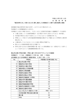 の取りまとめに際し検討した内部被ばくに関する算定結果と根拠