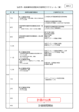 03_【資料2】スケジュール
