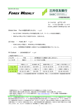 FOREX WEEKLY