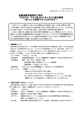 武蔵境駅西側高架下街区 - nonowa（ノノワ）