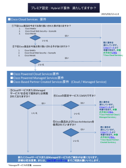 プレミア認定： Hybrid IT要件 満たしてますか？