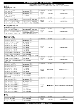 バレエ コンテンポラリーダンス ストリートダンス JAZZ 申込受付開始時刻