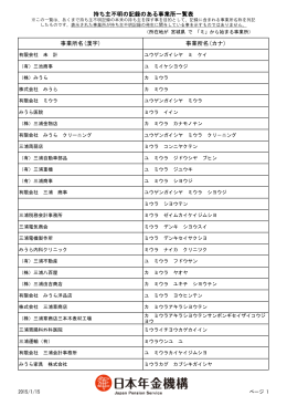 事業所名(カナ)