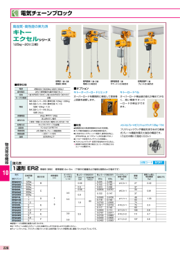 電気チェーンブロック