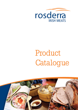 Product Catalogue - Rosderra Irish Meats