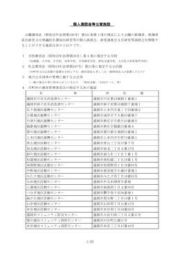 1/20 個人演説会等公営施設