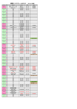 両国FC・スケジュール2013/9 (2013.8/31更新）