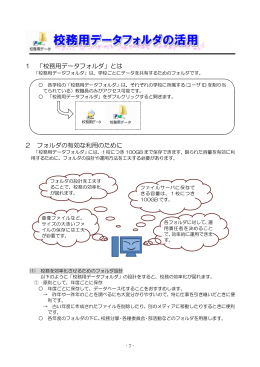 今日から始める校務LAN 活用～「おおるりネット((県立学校間情報