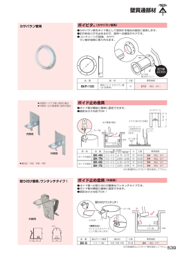 壁貫通部材