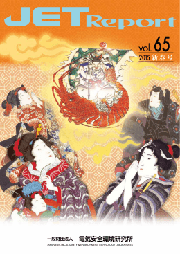 vol.65 - JET 一般財団法人 電気安全環境研究所