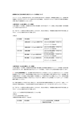 約定ルール・スリッページについて