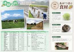 あがつまで「体験する、遊ぶ」（pdfファイル：541KB）