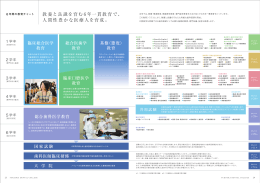 教養と良識を育む6 年一貫教育で、 人間性豊かな医療