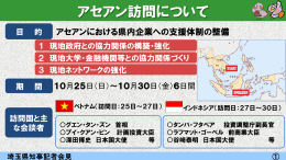 アセアン訪問についてのパネル（PDF：658KB）