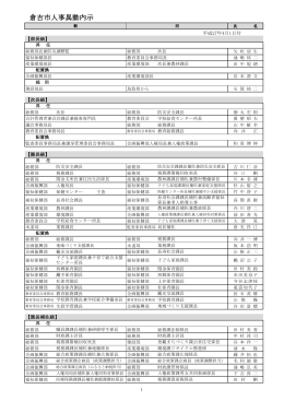 倉吉市人事異動（平成27年4月1日付 PDF形式：353KB）