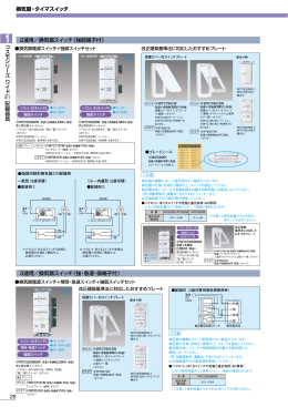 2速用／換気扇スイッチ