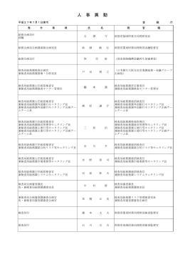 平成27年7月1日発令