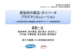 原型炉の周辺・ダイバータ プラズマシミュレーション
