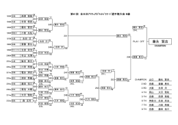 第61回 全日本アマチュアポケットビリヤード選手権大会 B級 結果
