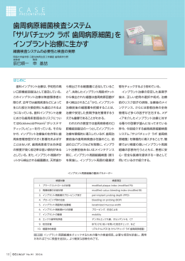歯周病原細菌検査システム