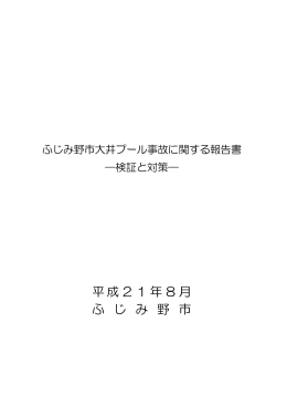検証と対策－ [PDF：440KB]