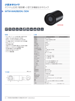 小型水中カメラ